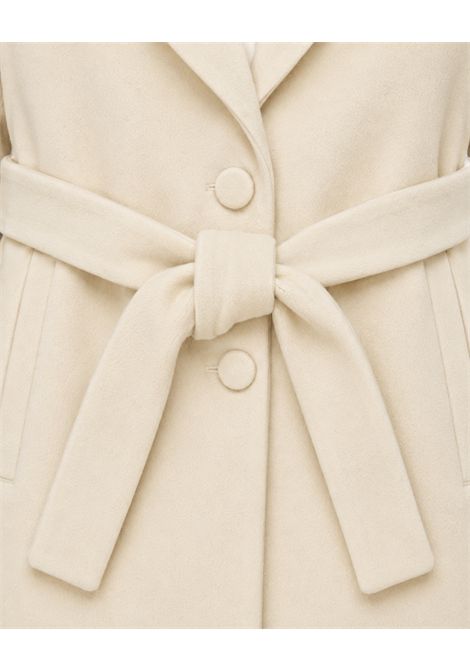 Cappotto con cintura Lù-Lù BY MISS GRANT | LL4670LATTE